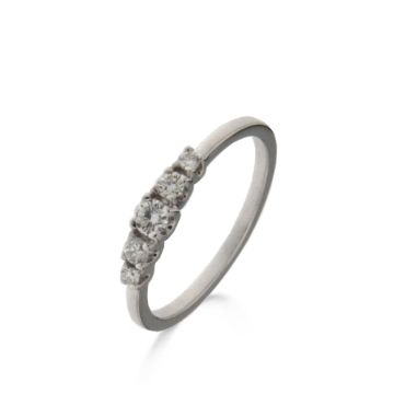 Ring Weissgold 750 Atelier Kopf Brillantring