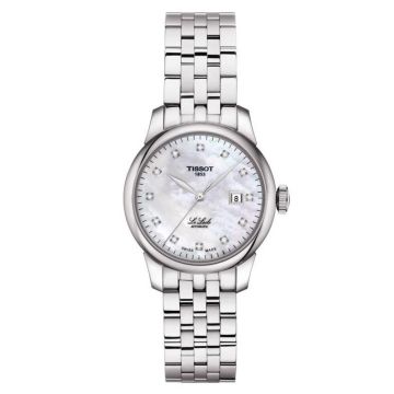 Armbanduhr Edelstahl Tissot Le Locle Le Locle Automatic Lady