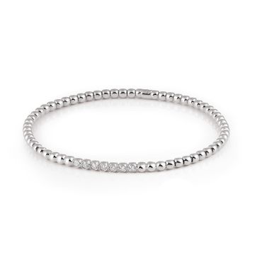 Armband Weissgold 750 Al Coro Stretchy Armband