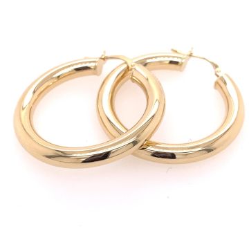 Creolen Gelbgold 585 Atelier Kopf