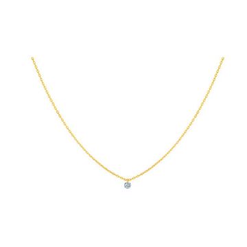 Kette Gelbgold 750 LA Brune & LA Blonde 360° Solitaire Diamond