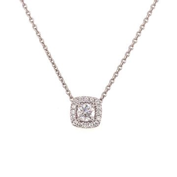 Collier Weissgold 585 Atelier Kopf Brillanten