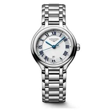 Armbanduhr Edelstahl Longines Prima Luna 30mm