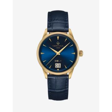 Herrenarmbanduhr Edelstahl/PVD besch. gelb Certina DS-1 Big Date Powermatic 80