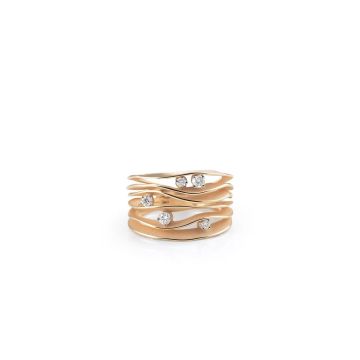 Ring Rotgold 750 Annamaria Cammilli