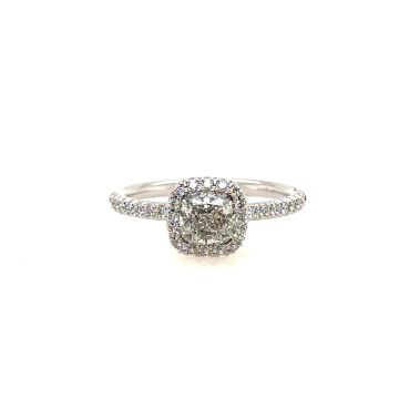Ring Weissgold 750 Atelier Kopf Diamantring