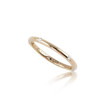 Ring Rotgold 750 Adolfo Courrier White Collection
