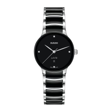 Damenarmbanduhr Keramic Rado Centrix Centrix Diamonds