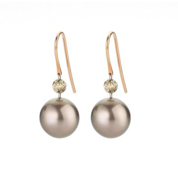 Ohrpendel Rotgold 750 Gellner Pearls Castaway