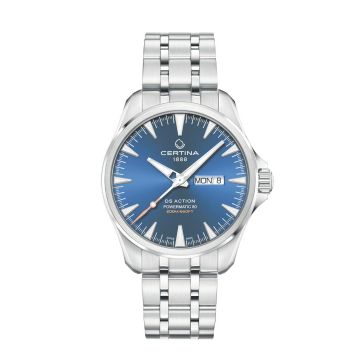 Herrenarmbanduhr Edelstahl Certina DS Action
