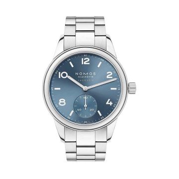 Armbanduhr Edelstahl Nomos Club Sport 37