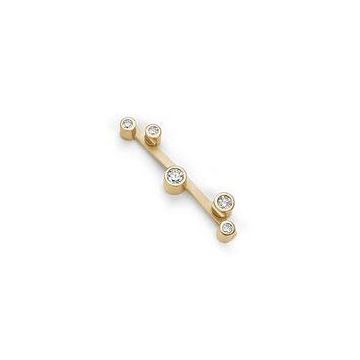 Anhänger Gelbgold 750 Niessing Armschmuck für Schnur Gelbgold