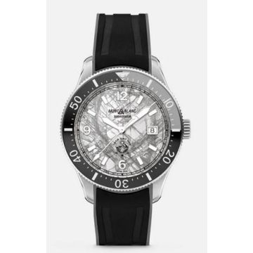 Armbanduhr Edelstahl Montblanc 1858 Iced Sea Automatic Date
