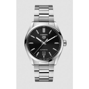 Herrenarmbanduhr Edelstahl Tag Heuer Carrera Carrera Date