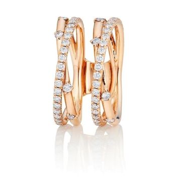 Ring Roségold 750 Capolavoro Brillantring Jaquet