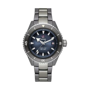 Herrenarmbanduhr Keramic Rado Captain Cook Captain Cook High-Tech Ceramic Diver