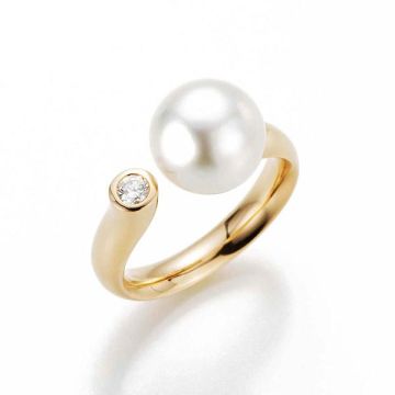 Ring Roségold 750 Gellner Pearls Roségold Perlring