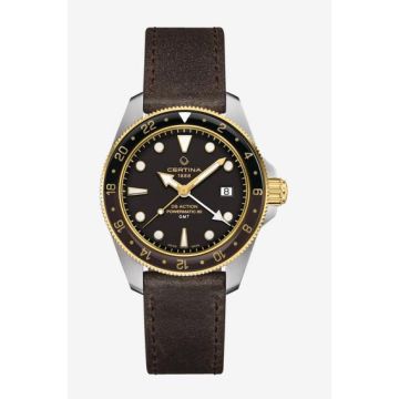 Herrenarmbanduhr Edelstahl Certina DS Action GMT Powermatic 80