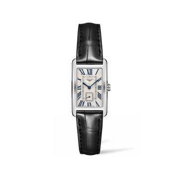 Damenarmbanduhr Leder echt Longines Dolce Vita