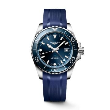 Herrenarmbanduhr Edelstahl Longines HydroConquest HYDROCONQUEST GMT