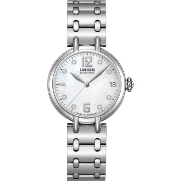 Damenarmbanduhr Edelstahl Union Glashütte Sirona Sirona Datum