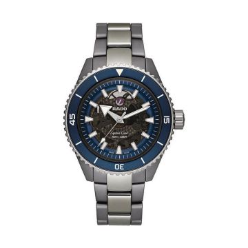 Herrenarmbanduhr Keramic Rado Captain Cook