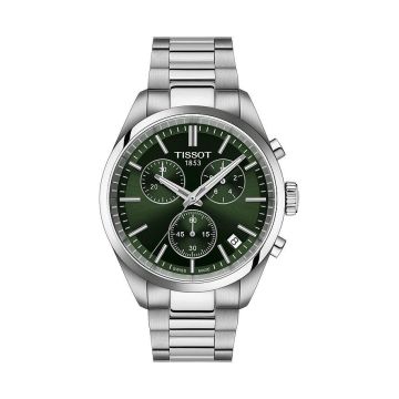 Armbanduhr Edelstahl Tissot PR100 PR 100 Chronograph