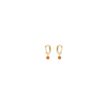 Creolen Gelbgold 750 LA Brune & LA Blonde Confetti Hoops