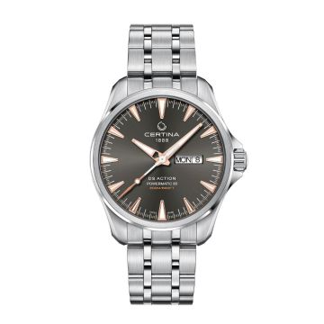 Armbanduhr Edelstahl Certina DS Action Day-Date