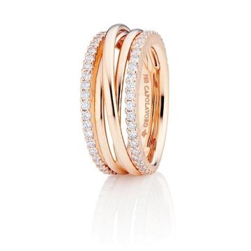 Ring Rotgold 750 Capolavoro Brillantring