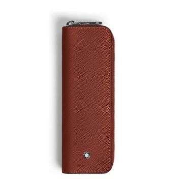 Lederware  Leder echt Montblanc Etui für 1 Schreibgerät mit Reißverschluss aus Sartorial Leder