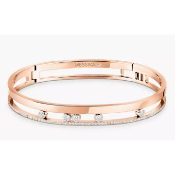 Armreifen Roségold 750 Messika Move Romane Bangle Move Romane