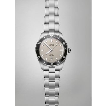Herrenarmbanduhr Edelstahl Oris Divers Divers Date