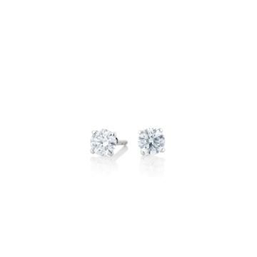 Ohrstecker Weissgold 750 Capolavoro Diamanten sky blue beh.