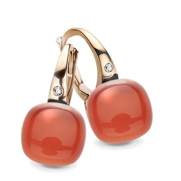 Ohrpendel Rotgold 750 Bigli Mini Sweety Bigli Ohrpendel