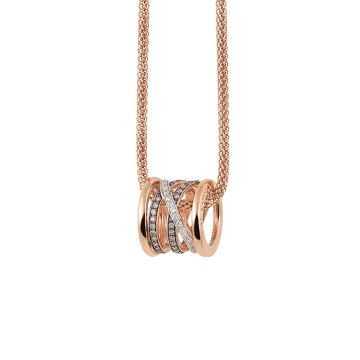 Anhänger Rotgold 750 Al Coro Anhänger Rotgold mit Brillanten