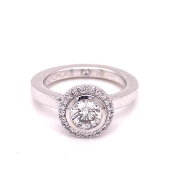 Ring Weissgold 750 Noor Brillantring