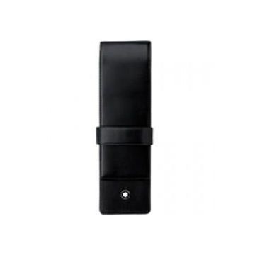 Etuis, Schmuckkassetten, etc. Leder echt Montblanc Meisterstück Etui für 2 Schreibgeräte