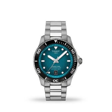 Armbanduhr Edelstahl Tissot Seastar Seastar 1000 Powermatic 80