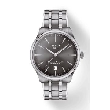 Armbanduhr Edelstahl Tissot Tissot Chemin des Tourelles Powermatic 80