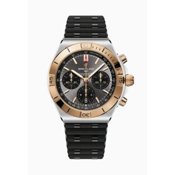 Herrenarmbanduhr Edelstahl/Rotgold 750 Breitling Chronomat B01 Chronograph 42