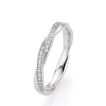 Ring Weissgold 585 Fischer Trauringe Brilliantring