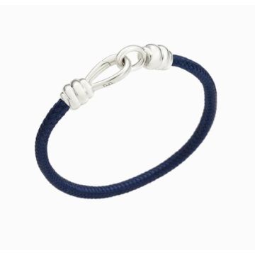 Armband Silber 925 DoDo Armband Nodo Blau