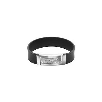 Armband Leder echt Meister Männerarmreif mit Titanschließe
