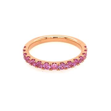 Ring Roségold 750 Capolavoro Saphir pink