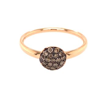 Ring Rotgold 750 Noor Diamantring