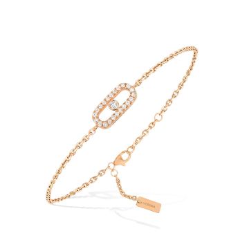 Armband Rotgold 750 Messika Messika CARE(S) Armband mit Diamanten ausgefasst