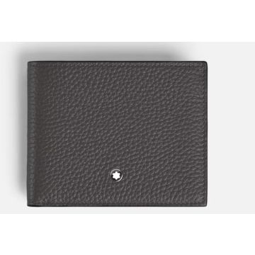 Lederware  Leder echt Montblanc Brieftasche 6 cc aus Grain Leder