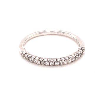 Ring Weissgold 750 Atelier Kopf Pavé Ring WG